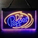 Dr Pepper Neon Sign Line Logo 1