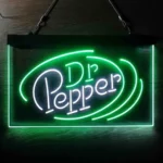 Dr Pepper Neon Sign Line Logo 1