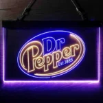 Dr Pepper Neon Sign Pub Est 1885 1