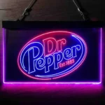 Dr Pepper Neon Sign Pub Est 1885 1