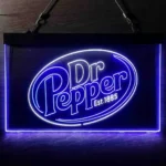 Dr Pepper Neon Sign Pub Est 1885 1
