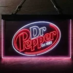 Dr Pepper Neon Sign Pub Est 1885 1