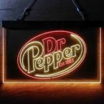 Dr Pepper Neon Sign Pub Est 1885 1