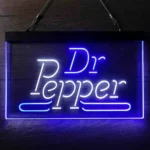 Dr Pepper Neon Sign Wordmark Logo 1