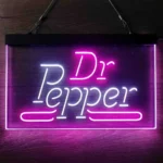 Dr Pepper Neon Sign Wordmark Logo 1