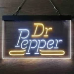 Dr Pepper Neon Sign Wordmark Logo 1
