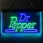 Dr Pepper Neon Sign Wordmark Logo 1