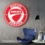Ducati Neon Sign Super Car 1
