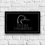 Ducks Unlimited Metal Sign Duck 1