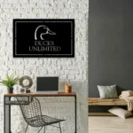 Ducks Unlimited Metal Sign Duck 1