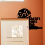 Duff Metal Sign Custom Bottle Cap 1