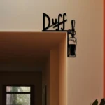 Duff Metal Sign Tap Handle 1