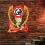 Duff Neon Sign Bespoke Logo Custom American Eagle 1