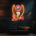 Duff Neon Sign Bespoke Logo Custom American Eagle 1