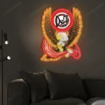 Duff Neon Sign Bespoke Logo Custom American Eagle 1