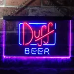 Duff Neon Sign Dj Beer Neon 1
