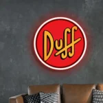 Duff Neon Sign Insignia 1