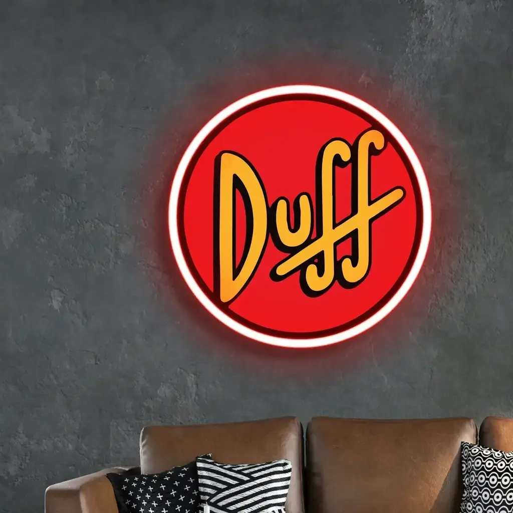 Duff Neon Sign Insignia 2