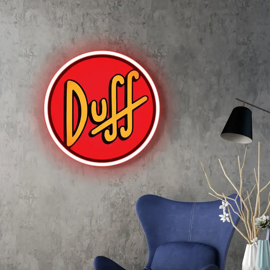Duff Neon Sign Insignia 3