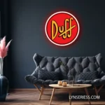 Duff Neon Sign Insignia 1