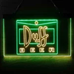 Duff Neon Sign Logo 1