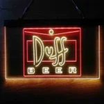 Duff Neon Sign Logo 1