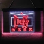 Duff Neon Sign Logo 1