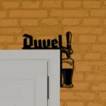 Duvel Metal Sign Tap Handle 1