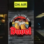 Duvel Neon Sign Custom Pub Beer Toast 1