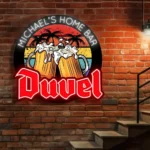 Duvel Neon Sign Custom Pub Beer Toast 1