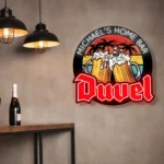 Duvel Neon Sign Custom Pub Beer Toast 1