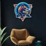 Edmonton Oilers Neon Sign Hockey Stick Star 1