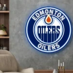 Edmonton Oilers Neon Sign Nhl 1