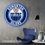 Edmonton Oilers Neon Sign Nhl 1
