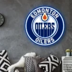 Edmonton Oilers Neon Sign Nhl 1