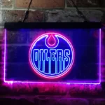 Edmonton Oilers Neon Sign Oilers Word Mark 1