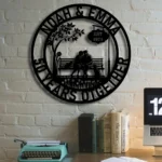 Family Love Metal Sign Artistic 50th Anniversary 1