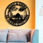 Family Love Metal Sign Artistic 50th Anniversary 1