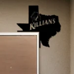 Family Love Metal Sign Killian8217s Texas State Map 1