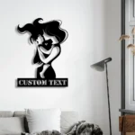 Family Love Metal Sign Personalized Baby With Mom Silhouette 1