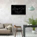 Family Love Metal Sign Personalized Couple Name 1