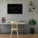 Family Love Metal Sign Personalized Couple Name 1