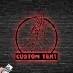 Family Love Metal Sign Personalized Dog 1