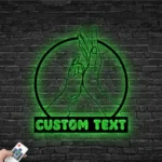 Family Love Metal Sign Personalized Dog 1