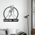 Family Love Metal Sign Personalized Dog 1