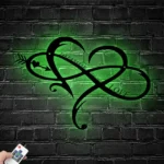 Family Love Metal Sign Personalized Name And Date 1