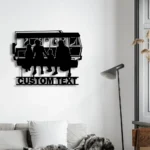 Family Love Metal Sign Personalized Travel Family 1