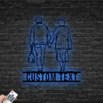 Family Love Metal Sign Stylish Grandparents 1