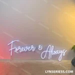 Family Love Neon Sign Forever 038 Always 1