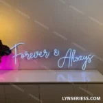 Family Love Neon Sign Forever 038 Always 1